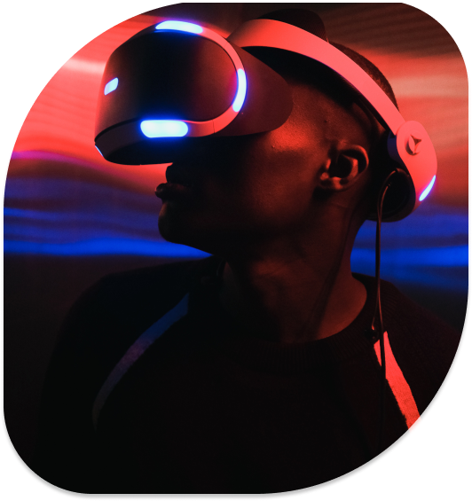 man in visual glasses